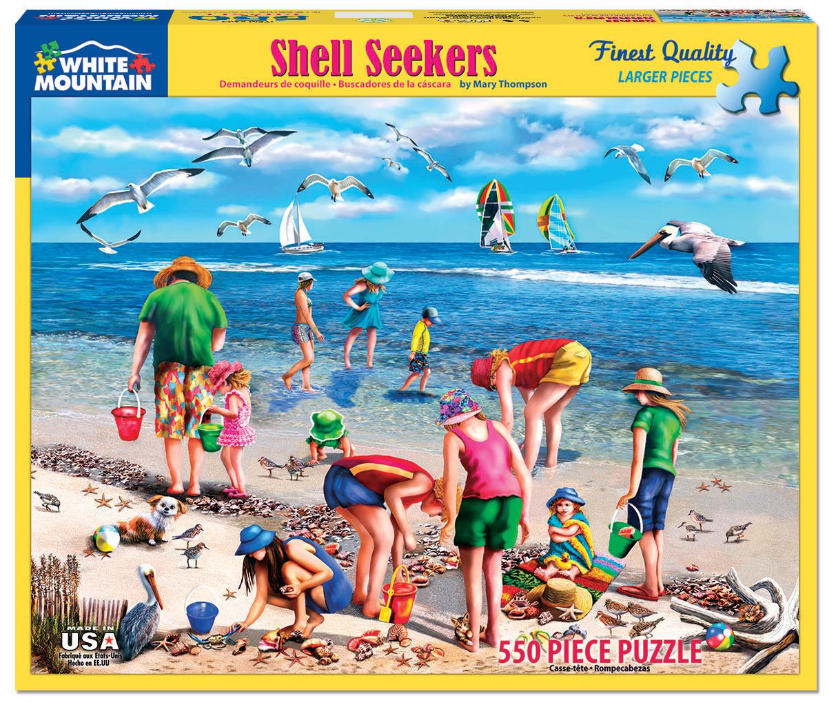 Shell Seekers 500 Pc