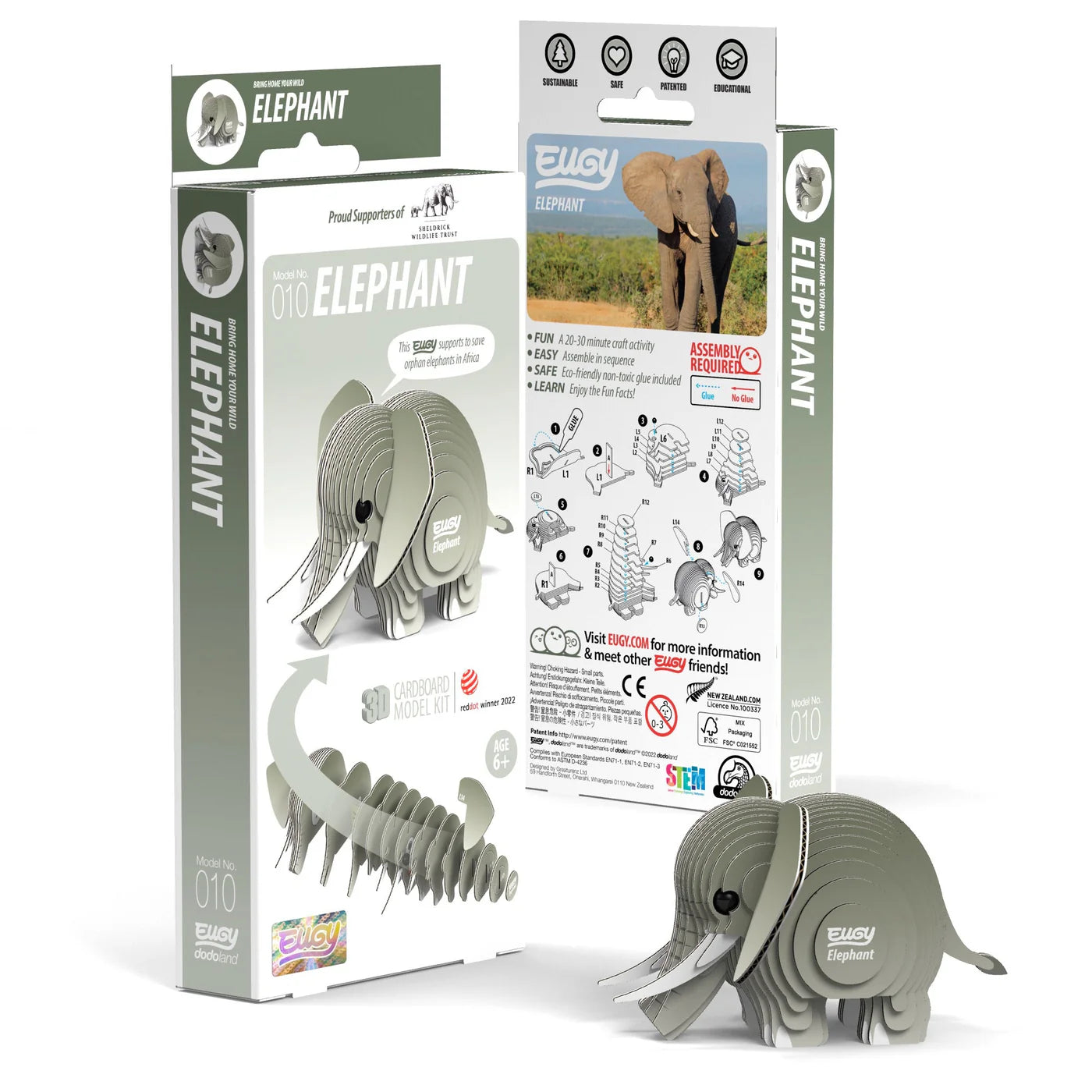 Elephant Eugy Puzzle