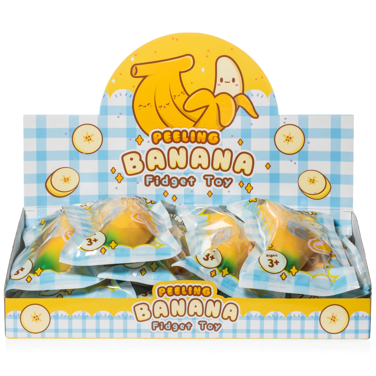 Peeling Banana Squish Toy