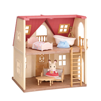 Calico Red Roof Cozy Cottage