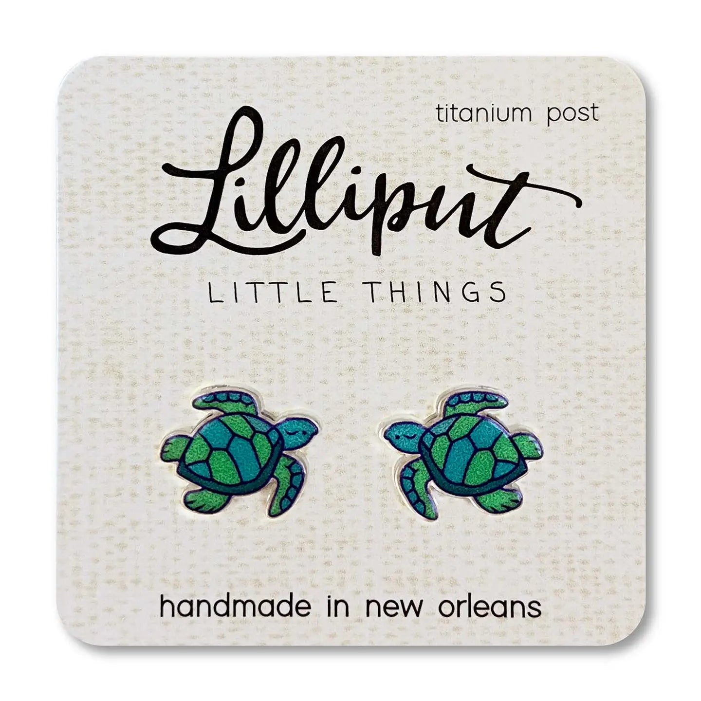 Sea Turtle Earrings