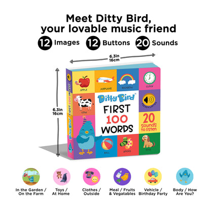 First 100 Words Book