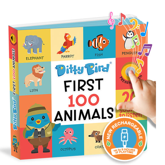 First 100 Animals Book
