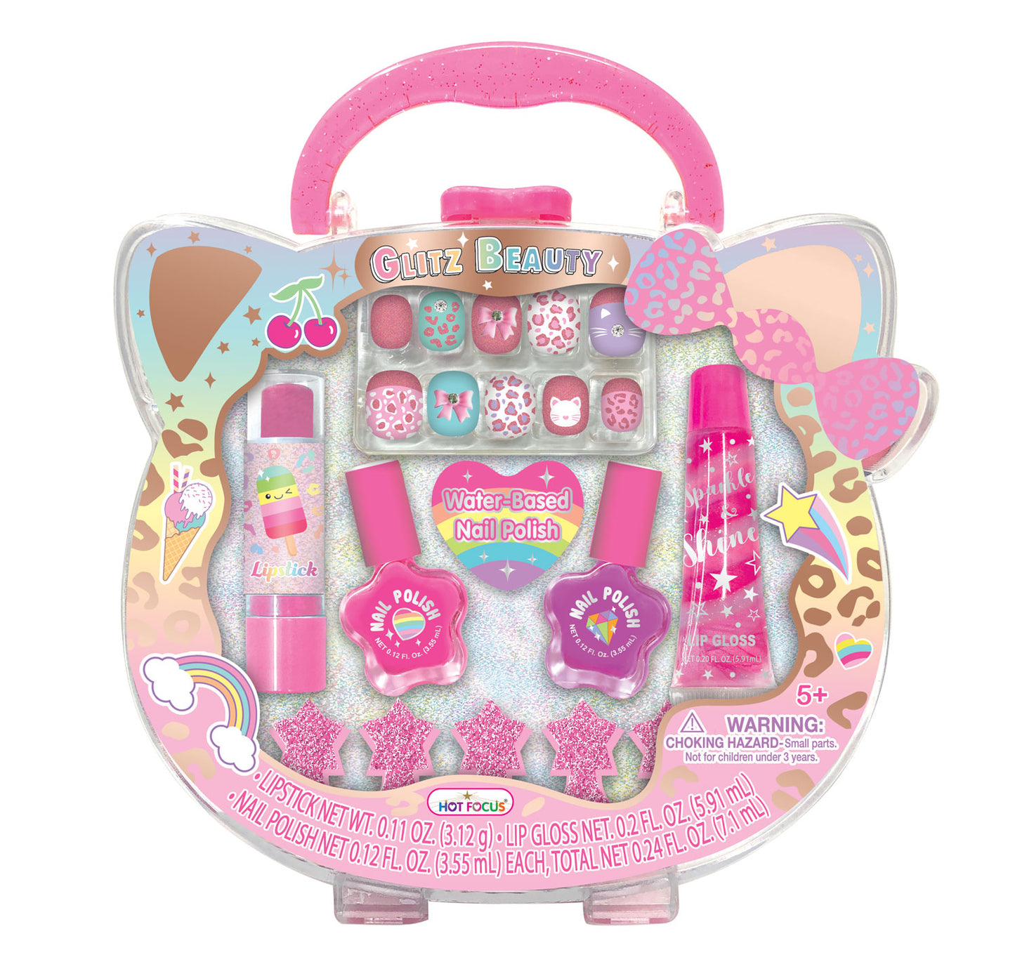 Glitz Beauty Leopard Set