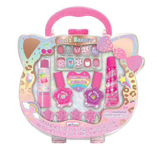 Glitz Beauty Leopard Set