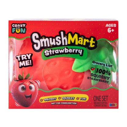 Giant Scented Strawberry Squishy RMS® SmushMart™
