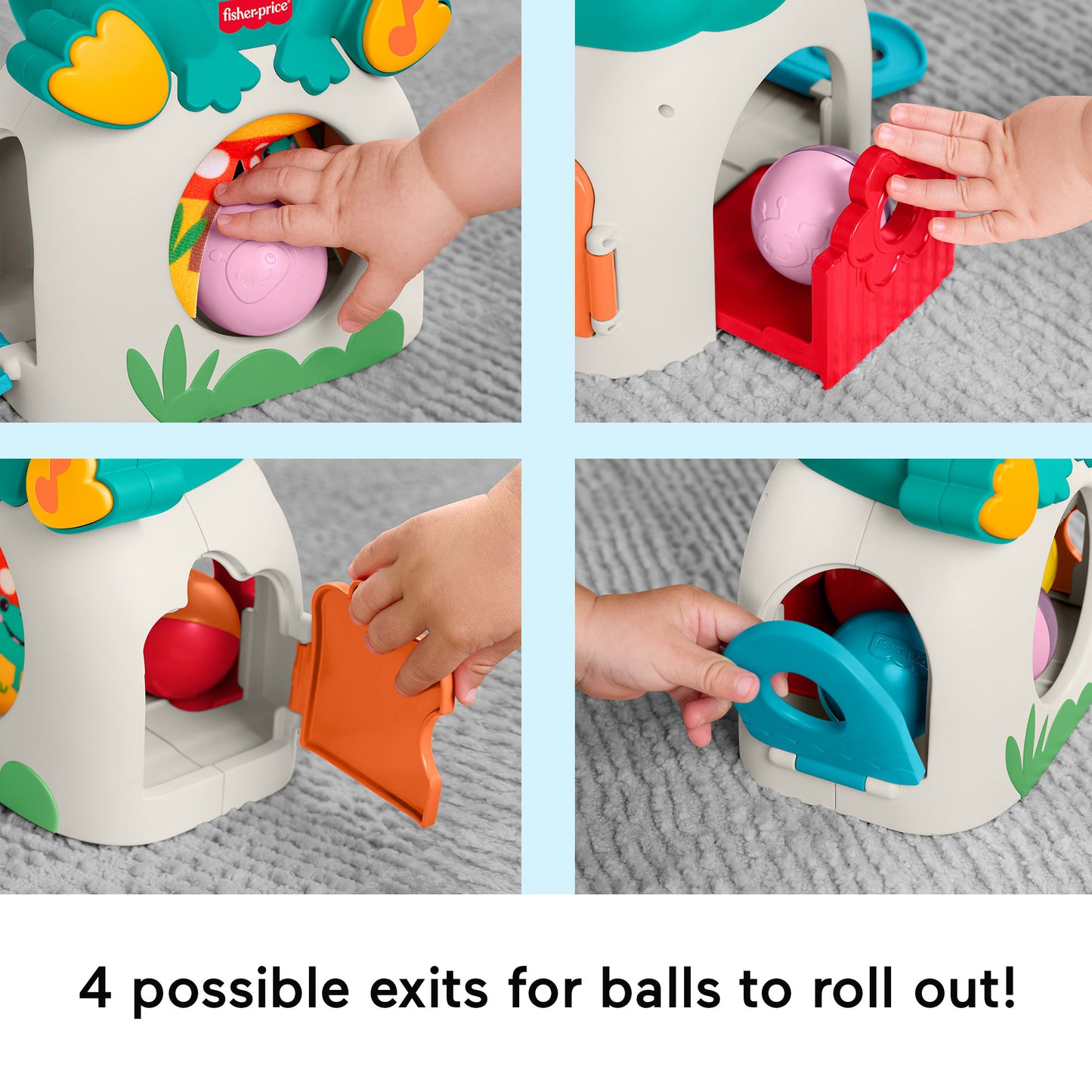 Fisher-Price® Light-Up & Roll Frog