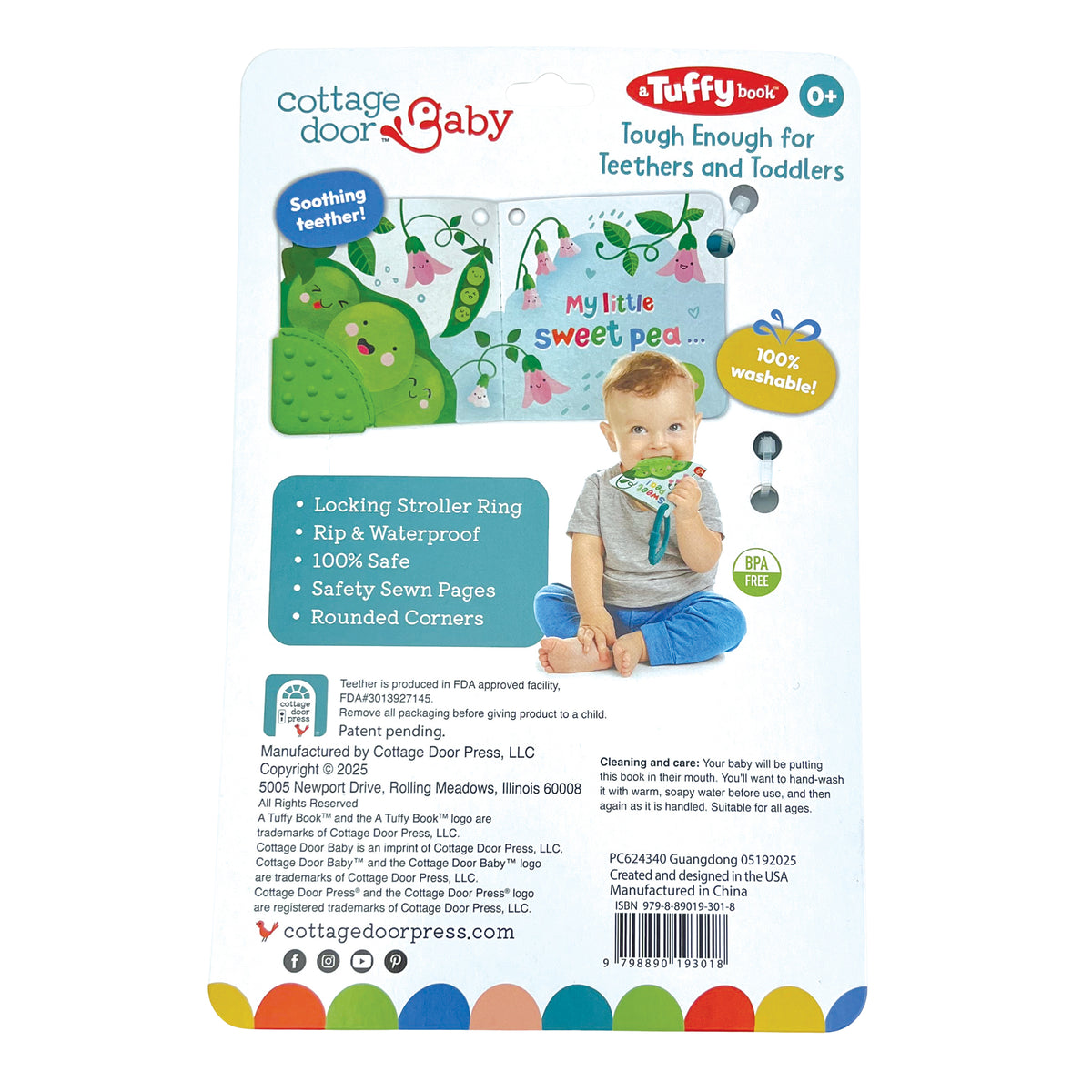 Cherry Sweetpea Tuffy 2pk
