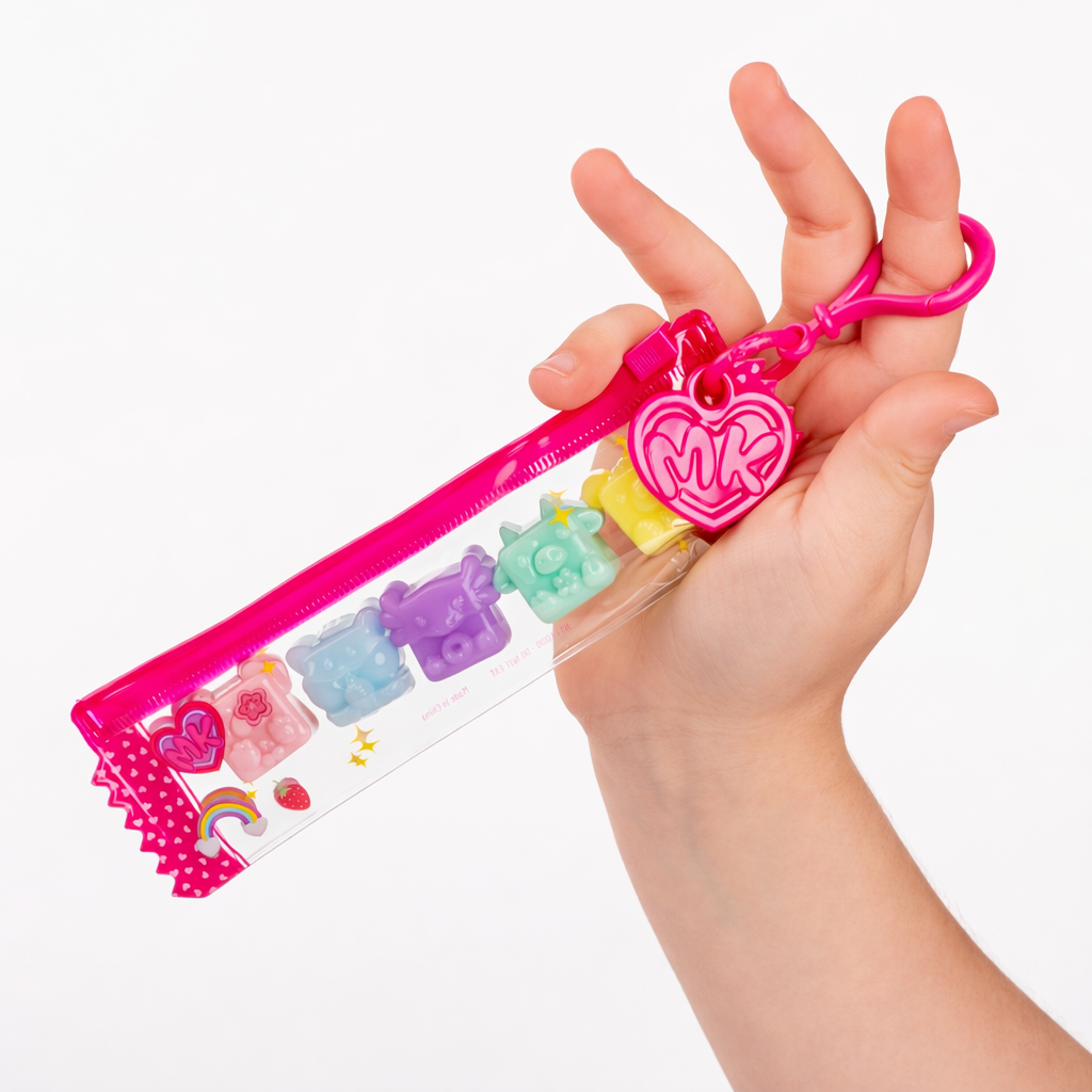 Mushykinz 5 Face Keychain