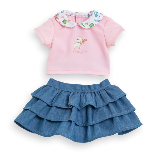 12" Ruffled Skirt & Tee