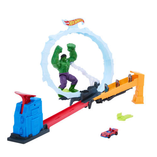 Spider-Man & Hulk HW Slam Launch Set