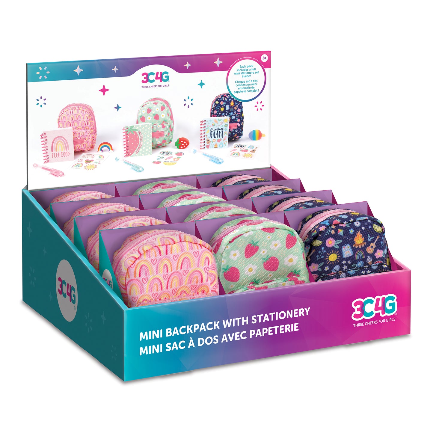 Mini Backpack with Stationery