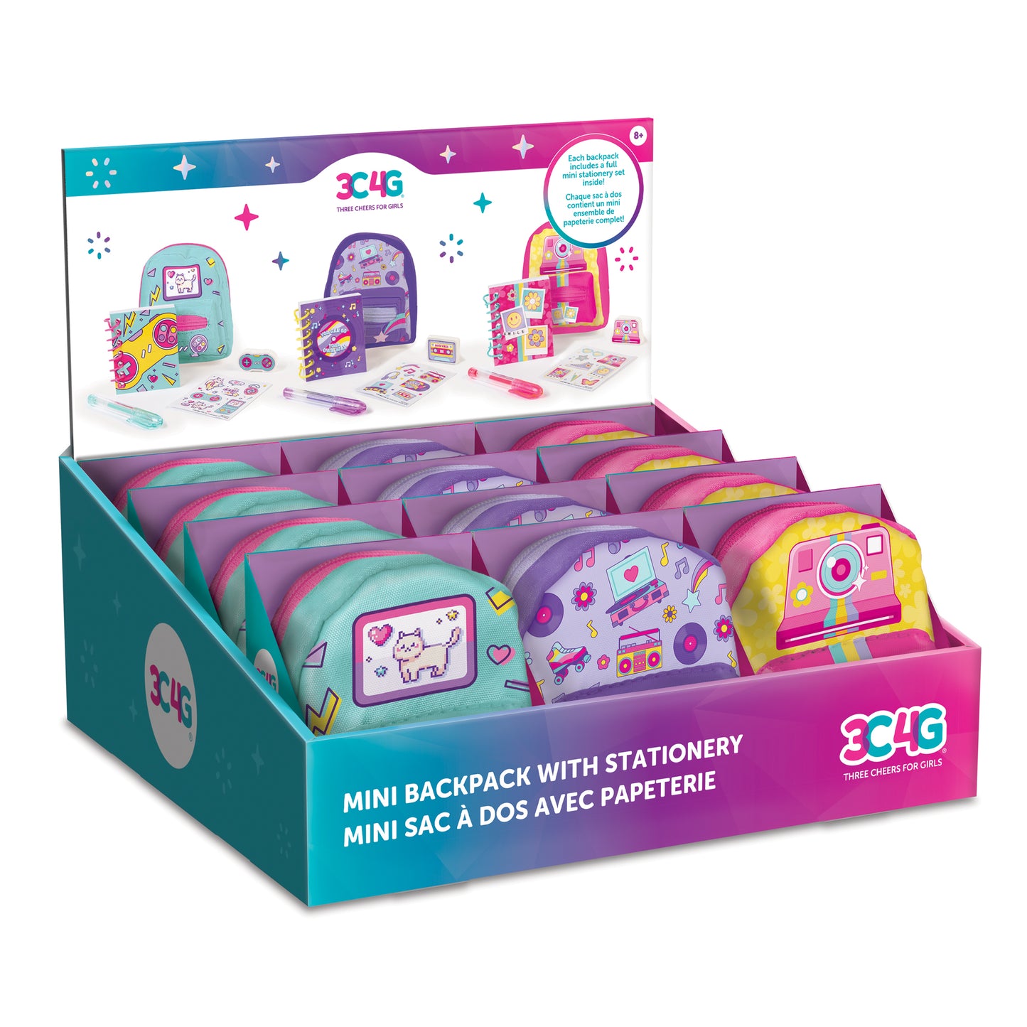 Mini Backpack Stationery Set