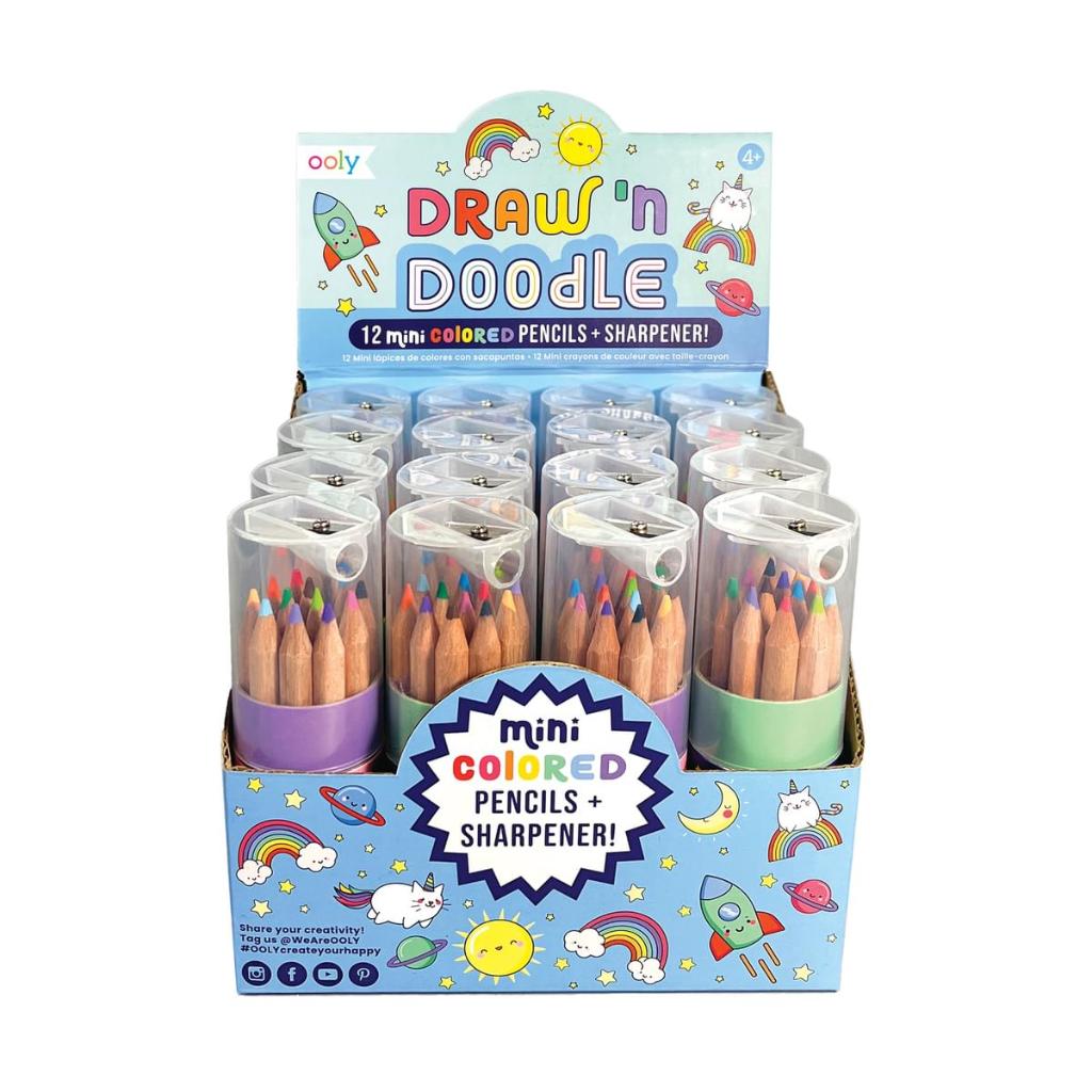 Draw & Doodle Mini Colored Pencils