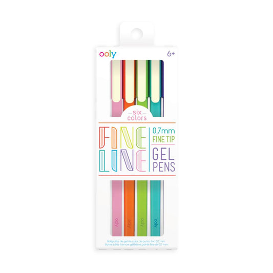 Fine Line Colored Gel Pens