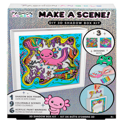 Axolotl Shadow Box Kit