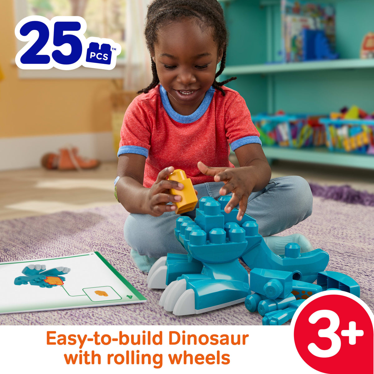 MEGA BLOKS Build & Chomp Dinosaur