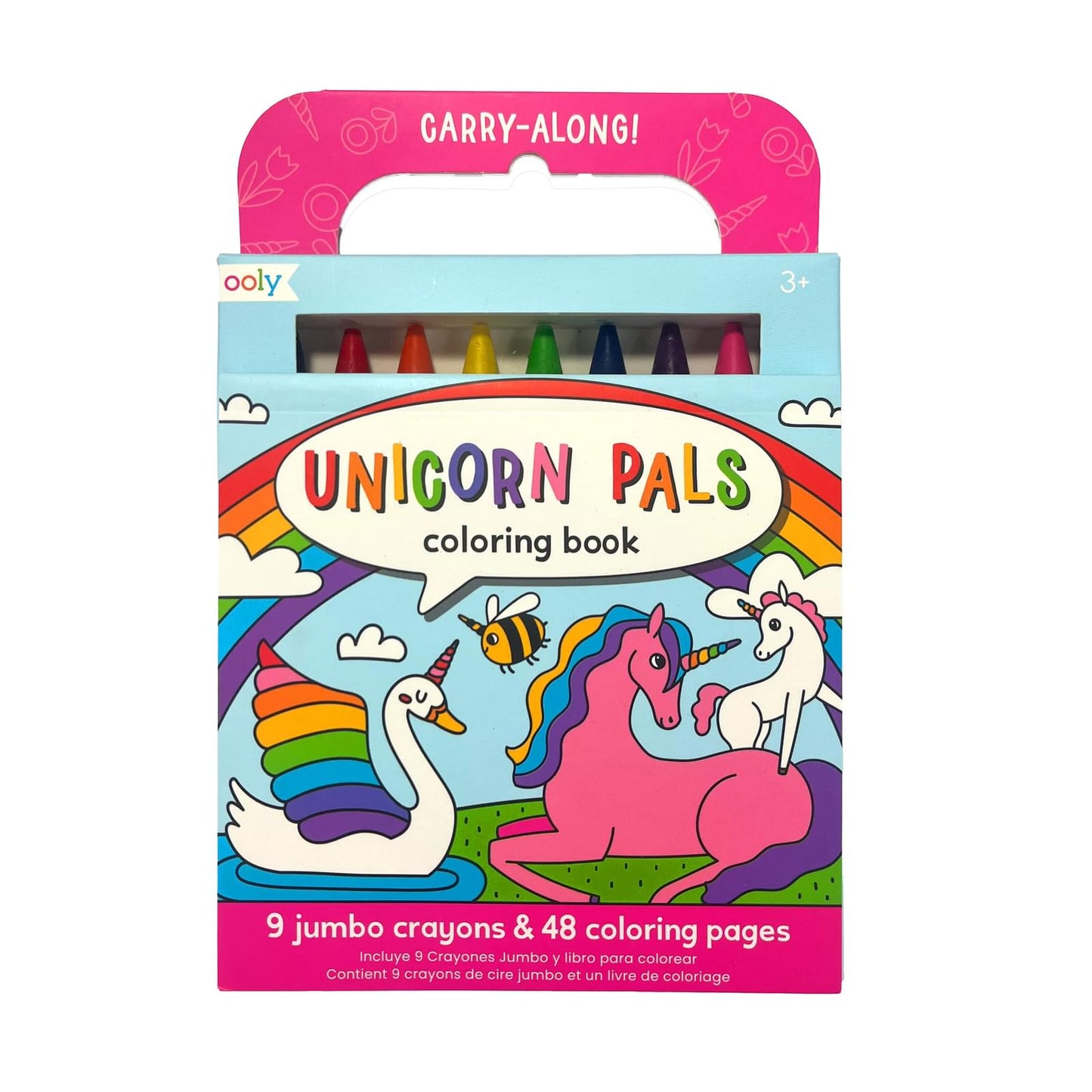 Carry Along! Unicorn Pals Coloring Book