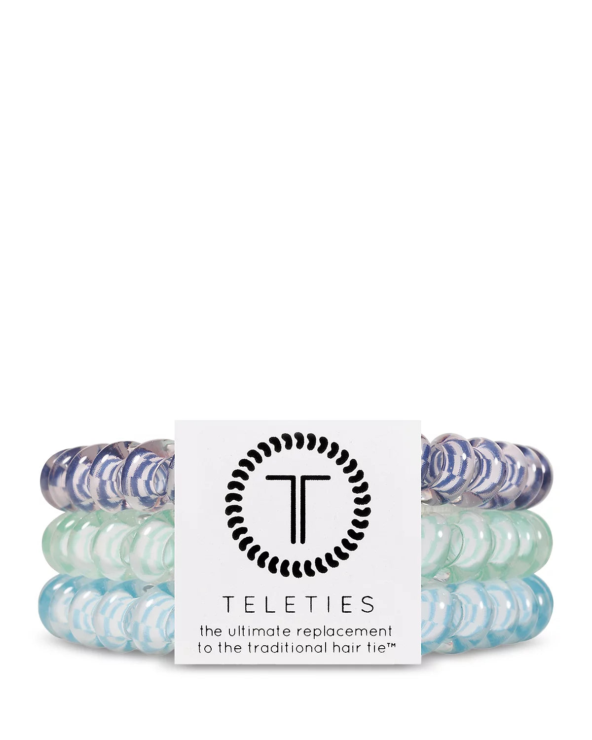 Totally Turquoise Small 3 pack Hair Ties