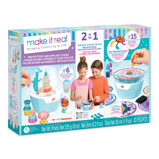 Mini Pottery Spin Art Studio