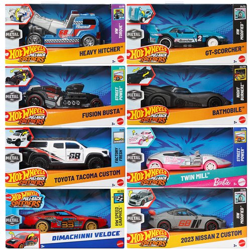 Hot Wheels Pull Back Singles