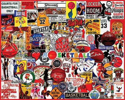 I Love Basketball - 1000 Piece Jigsaw Puzzle
