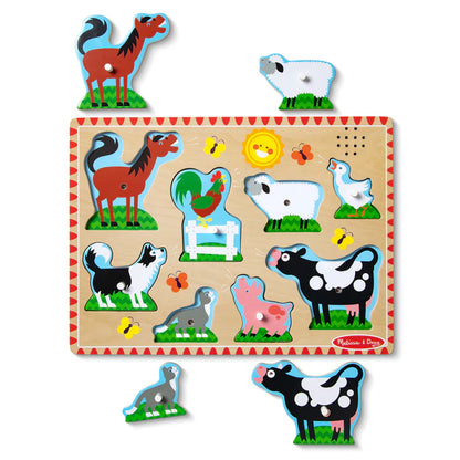Farm Animals Sound Peg
