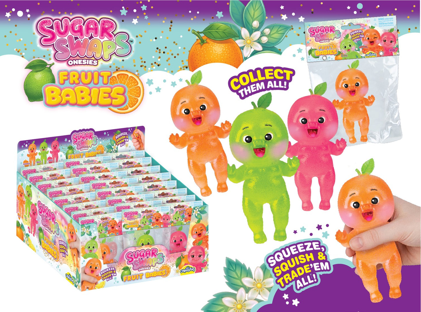 Sugar Swaps Onesies Fruit Babies Citrus