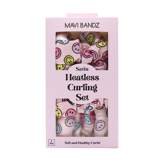 Smiley Heatless Curling Set