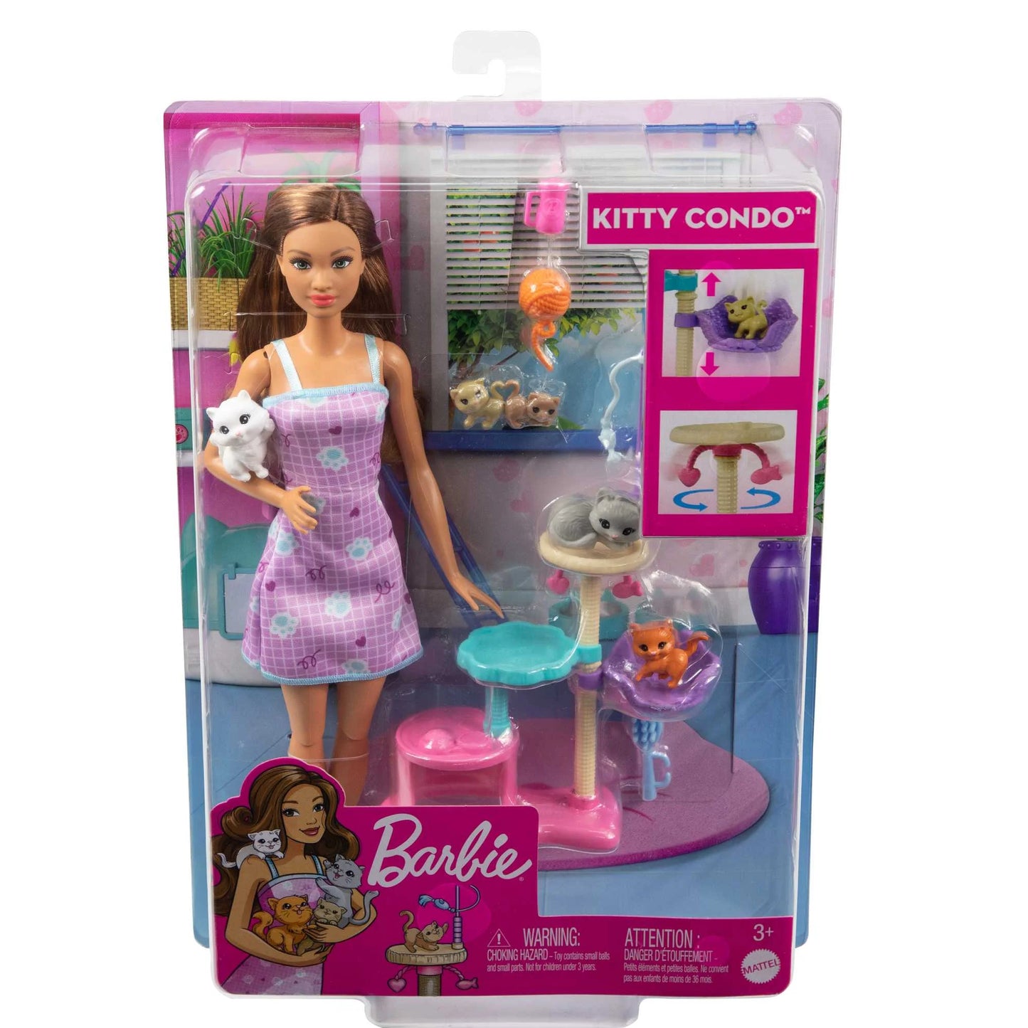 Barbie Kitty Condo Pet Set