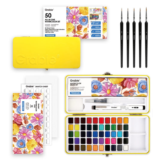 All-in-1 Premium Watercolor Set