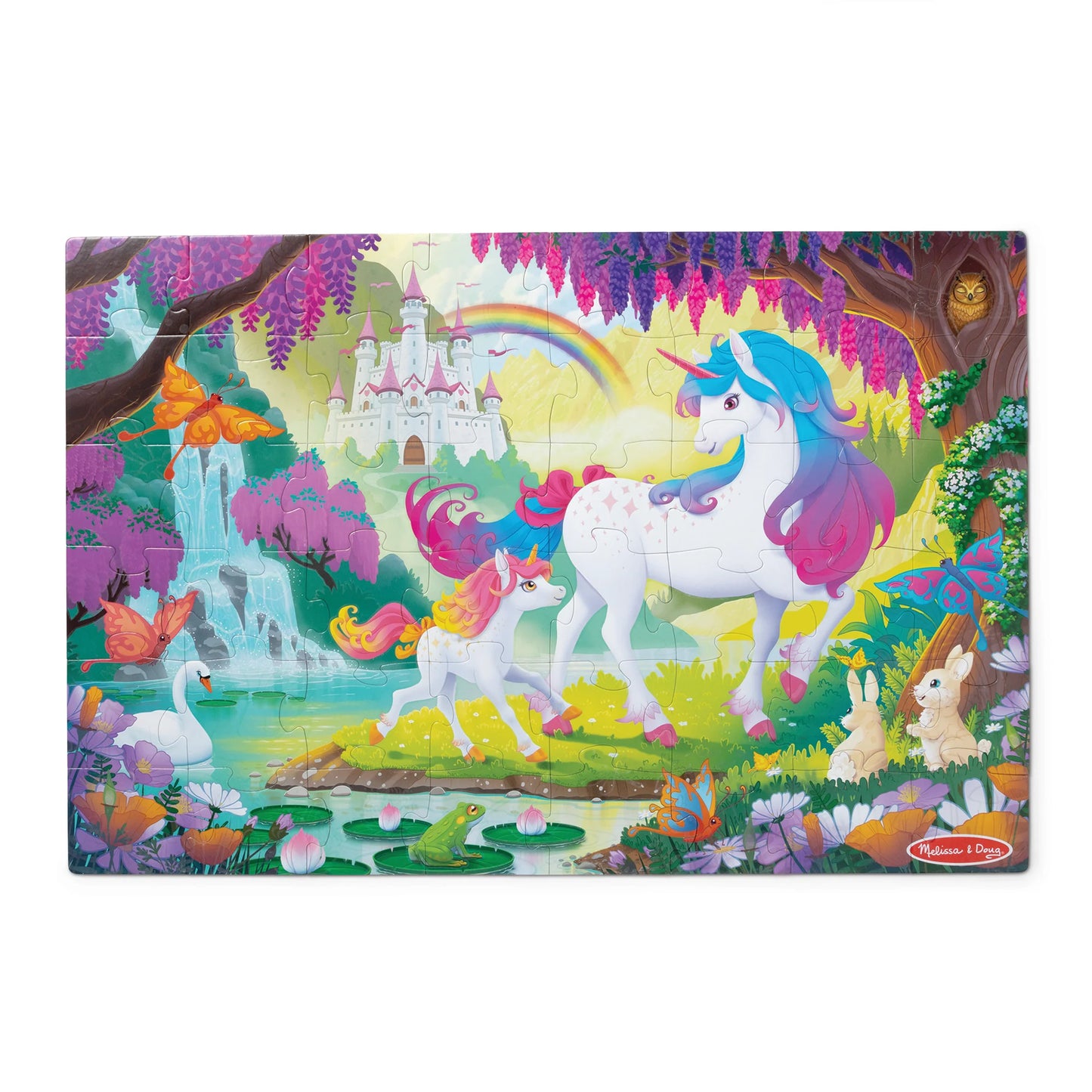 Glow Unicorn Floor Puzzle
