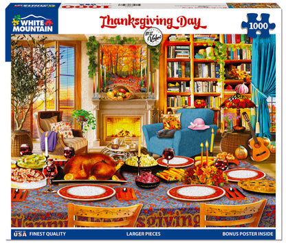 Thanksgiving Day - 1000 Piece Jigsaw Puzzle