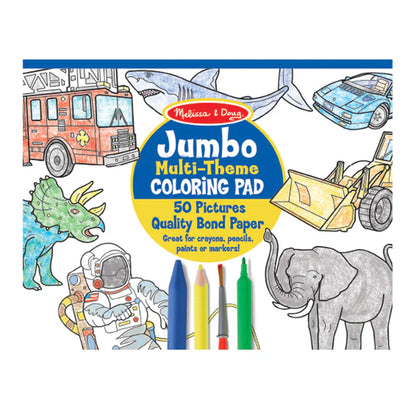 Jumbo Blue Coloring Pad