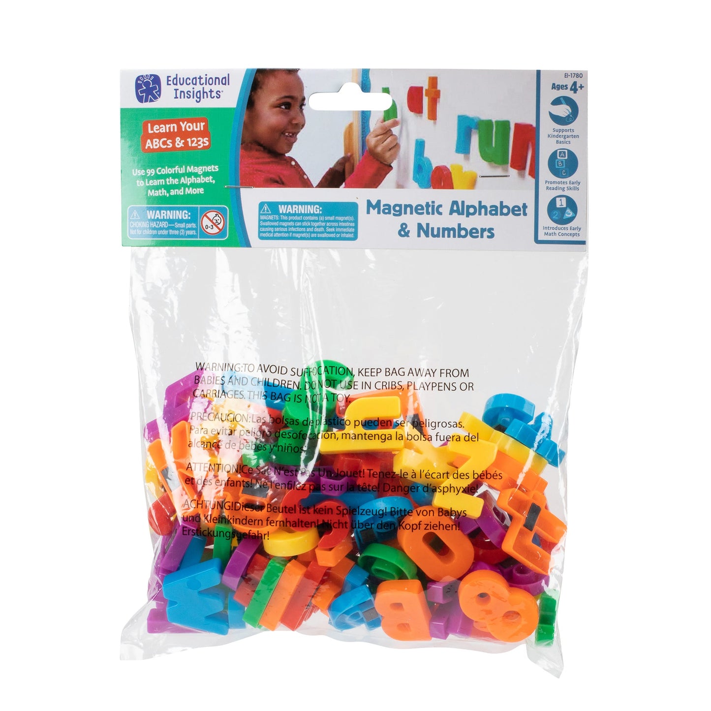 Magnetic Alphabet and Numbers