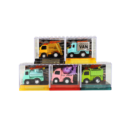 Med. Vehicle in Building Block Box Asst