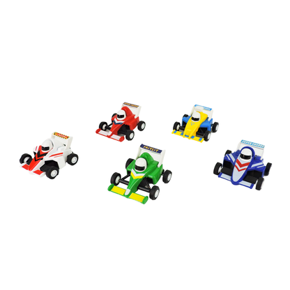 Diecast P/B Racing Car in Clear Box