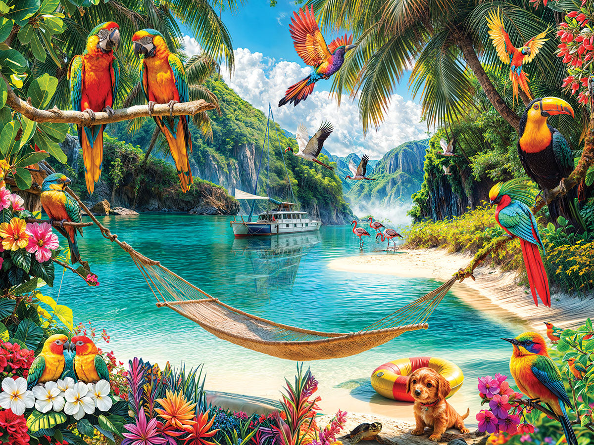 Paradise Cove 500 Piece Puzzle