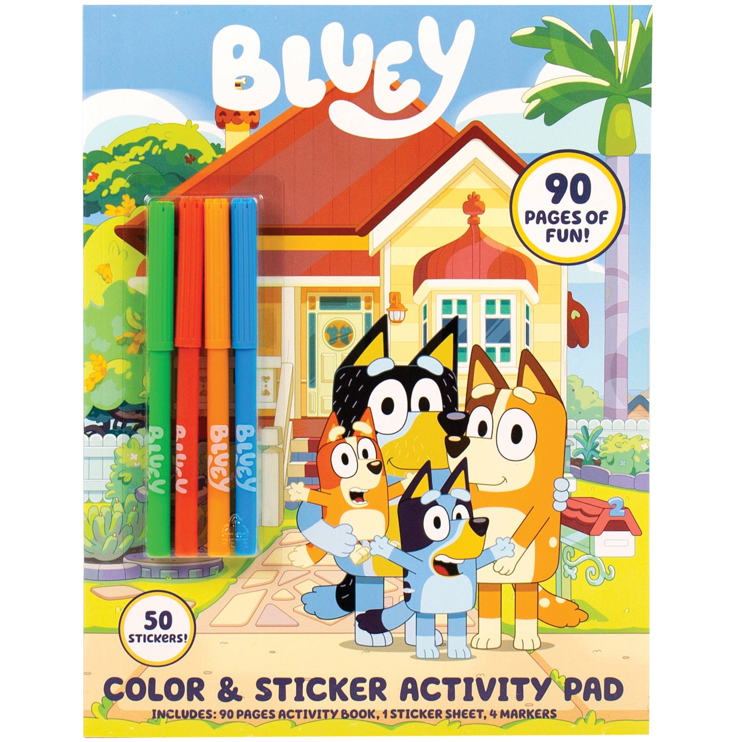 Bluey Coloring & Sticker Activity Pad