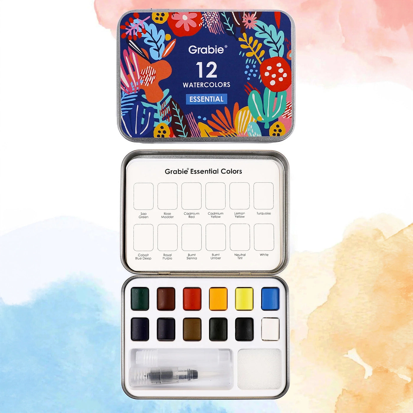 Essential Colors Pocket Watercolor Set