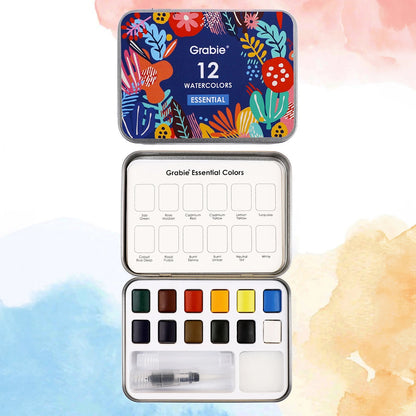 Essential Colors Pocket Watercolor Set