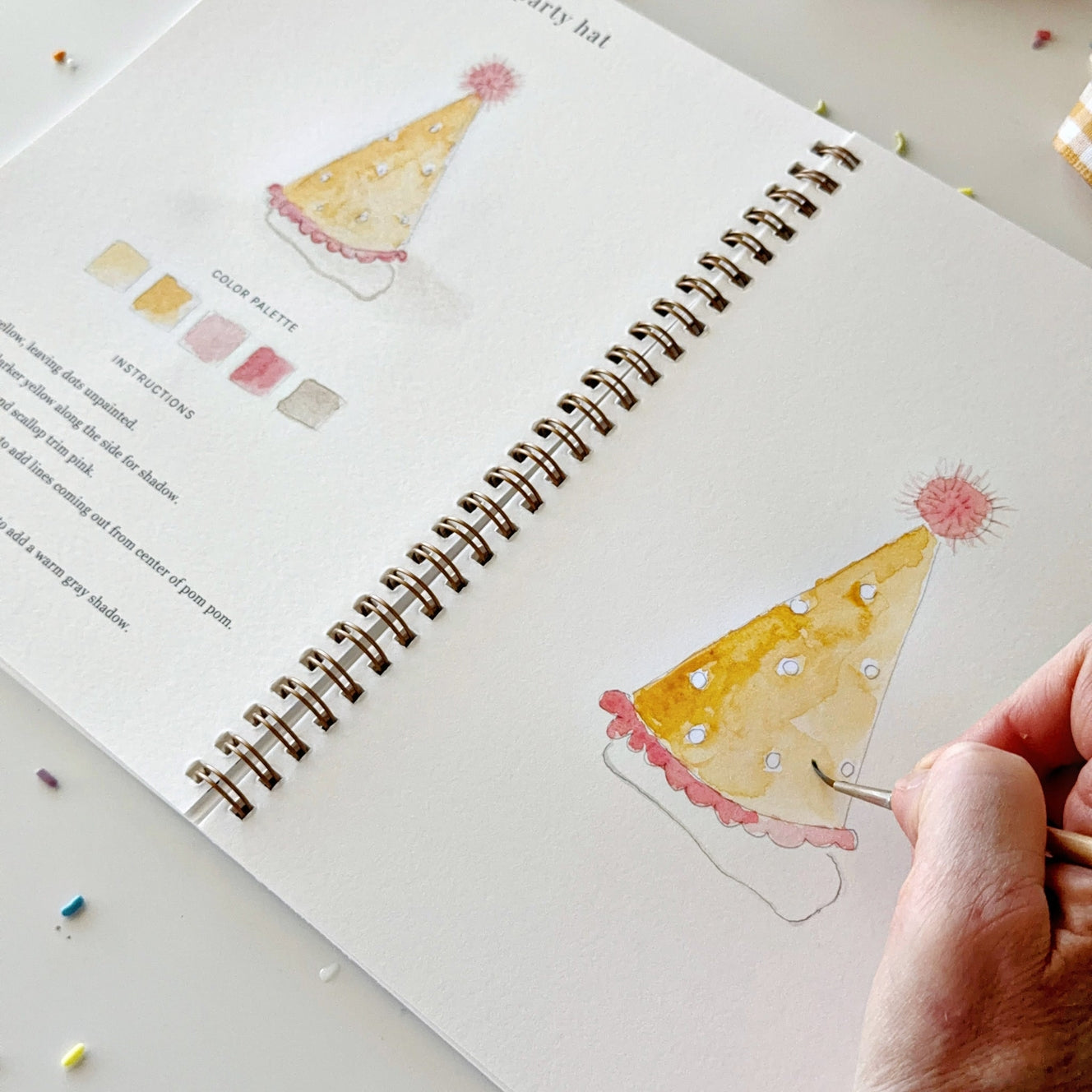 Celebration Watercolor Workbook
