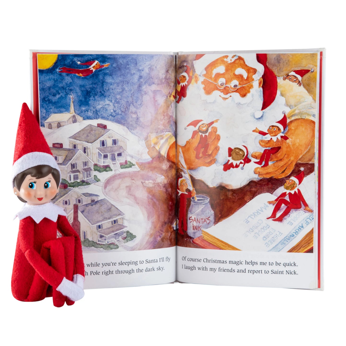 Elf on the Shelf Girl Light Box Set
