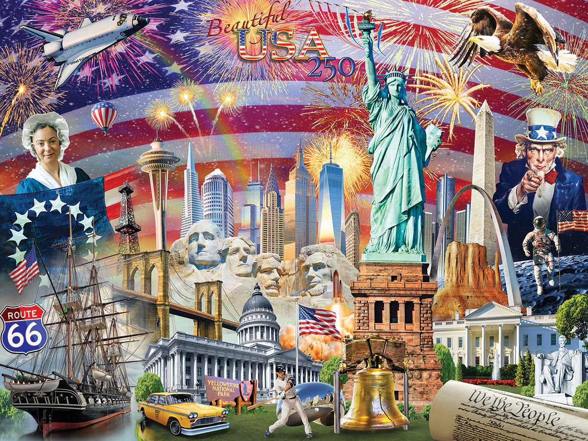 Beautiful USA 500 Piece Puzzle