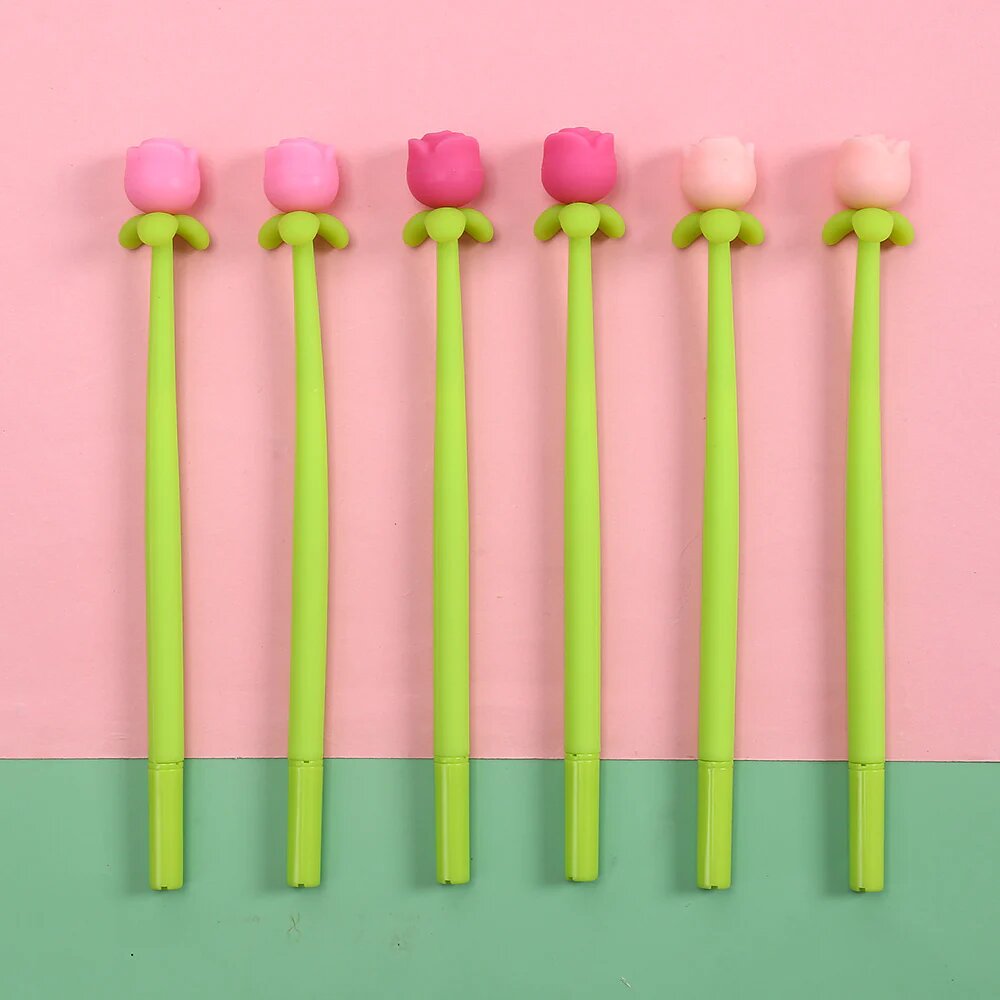 Rose Wiggle Gel Pen
