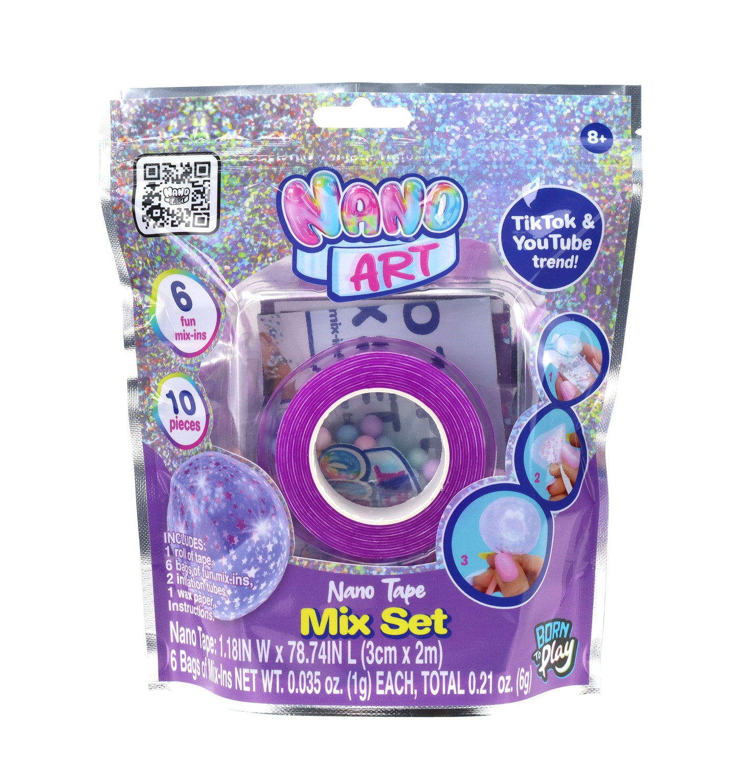 Purple Nano Tape Mix Set