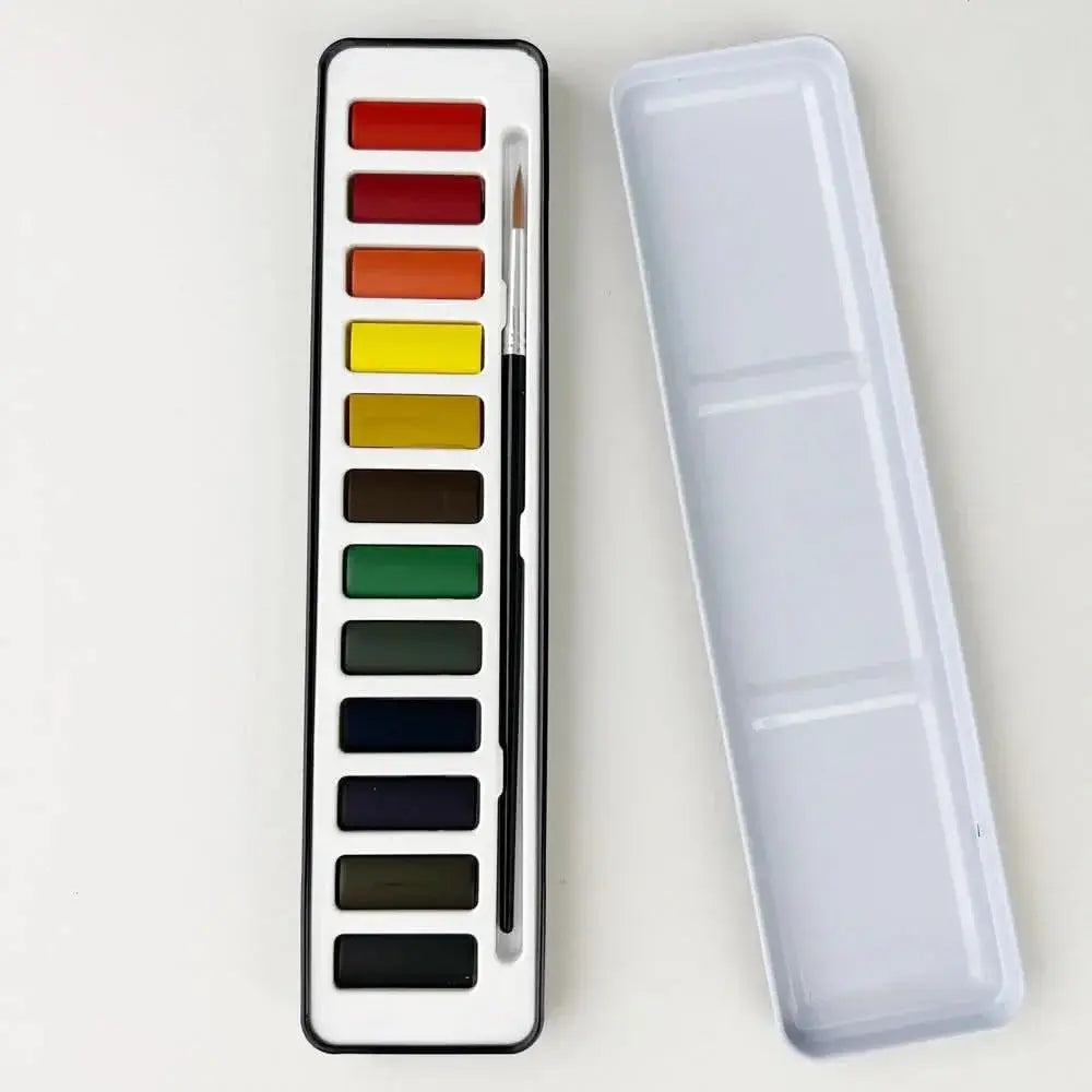 Watercolor Paint Set 12 Colors