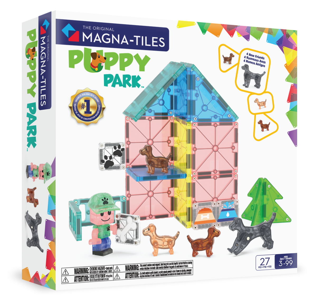 Puppy Park Magnatiles