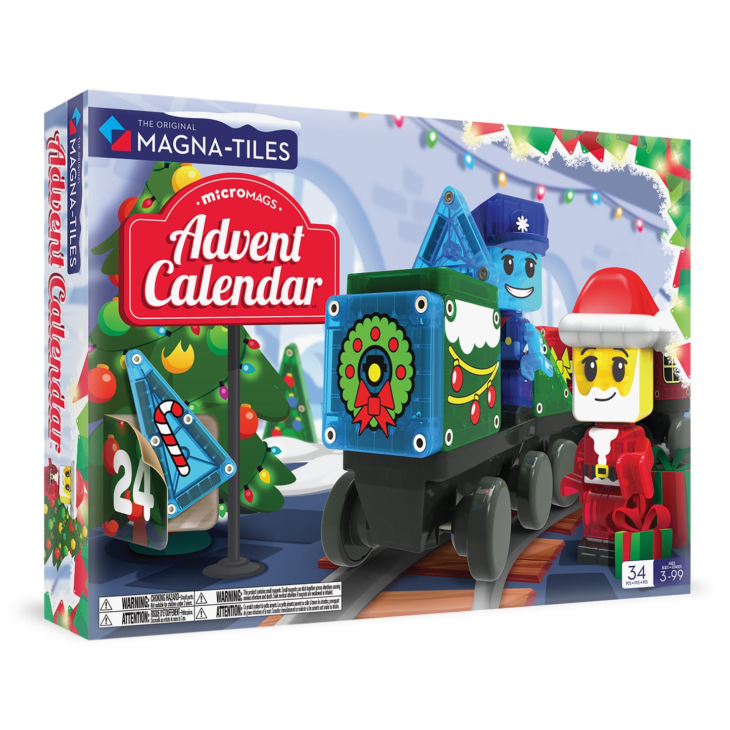 Advent Calendar 34 Piece Set