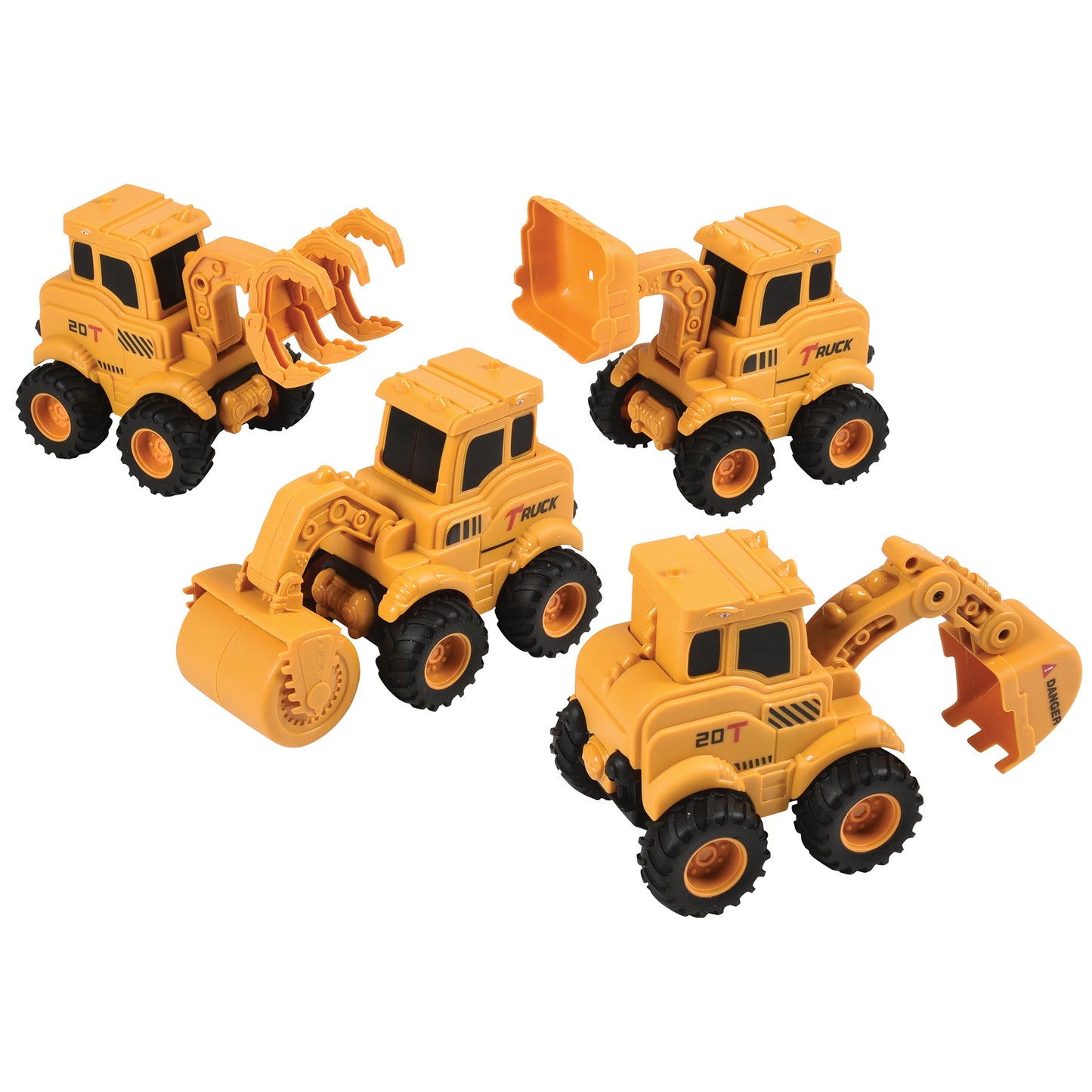 Press & Go Construction Trucks